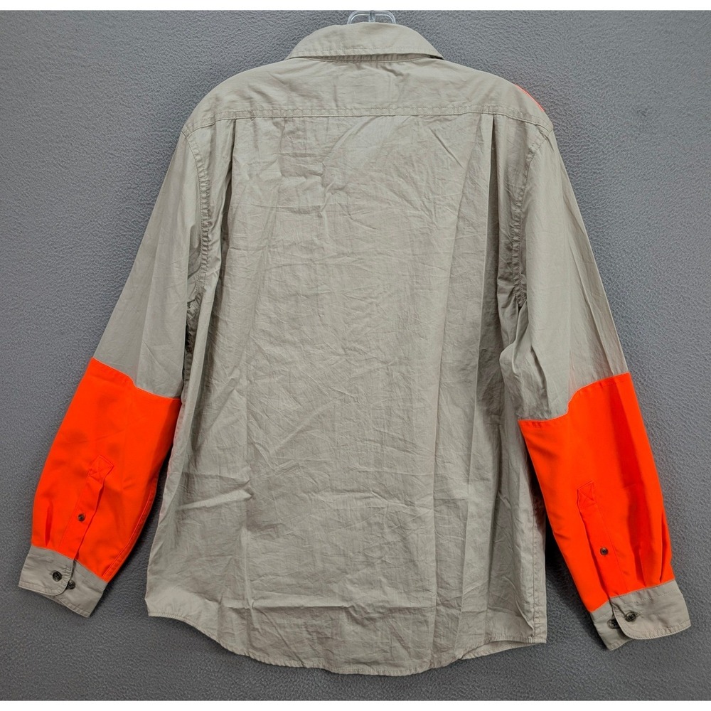 Filson Hunting Shooting Shirt Reinforced Shoulder Forearms Men's Small Nicaragua - Picture 6 of 12